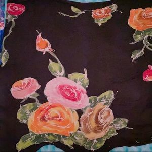 100% Silk 🇯🇵 Hand painted scarf